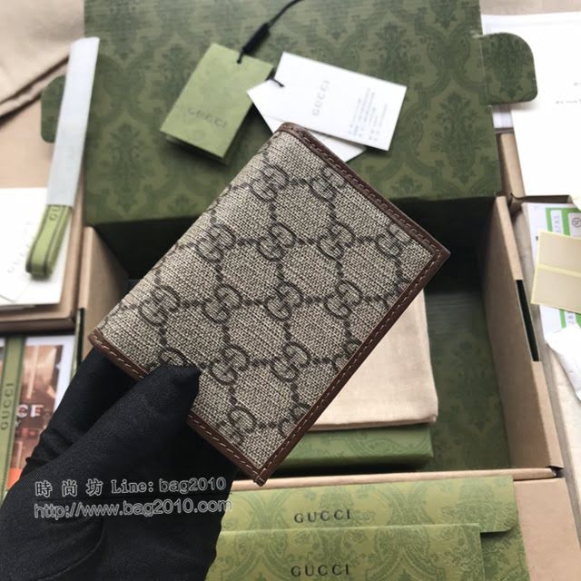 Gucci原厂皮包包 古驰女Jackie 1961马衔扣翻盖钱包 Gucci短夹零钱包 621887  gdj1730